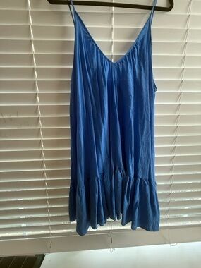 9seed Resort Blue Spaghetti Strap Dress